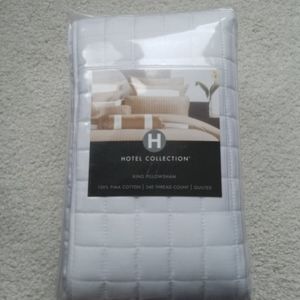 Hotel Collection Quilted King Pillowsham